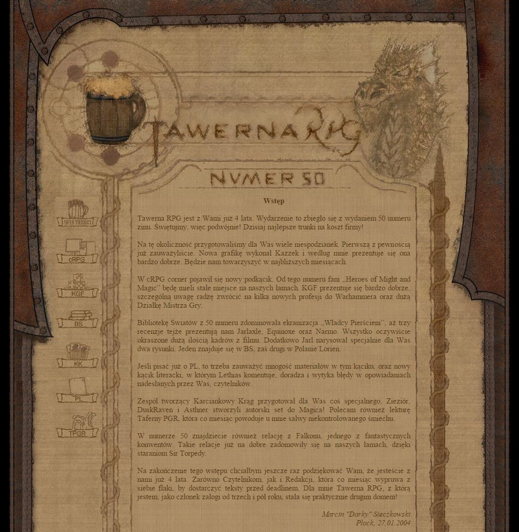 Tawerna RPG #050 - marzec 2004